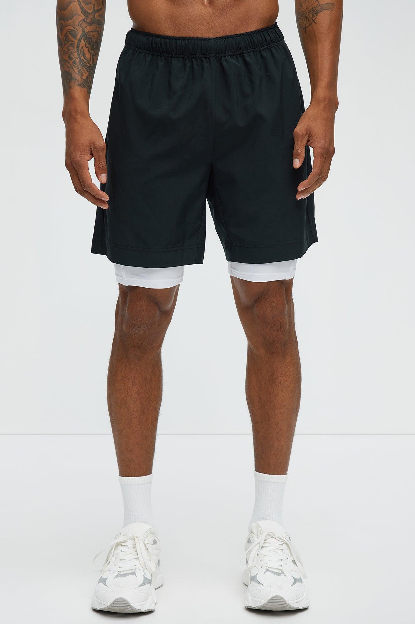 Vital Base Layer Compression Short - White Male Product Image