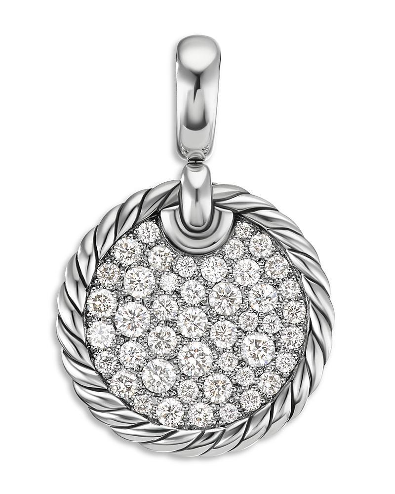 Womens DY Elements Disc Pendant With Pav Diamonds Product Image