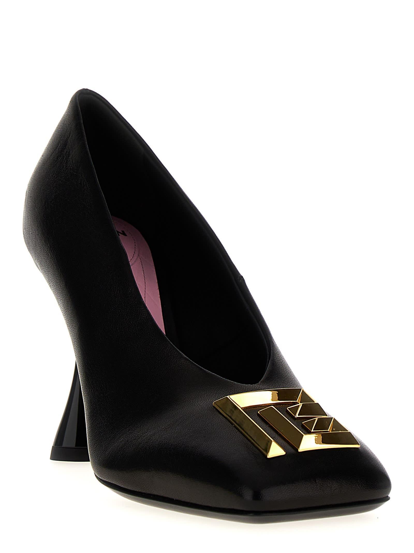 BALMAIN Eden Pumps In Schwarz Product Image