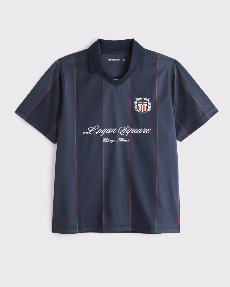 Soccer Jersey-Inspired Polo Product Image