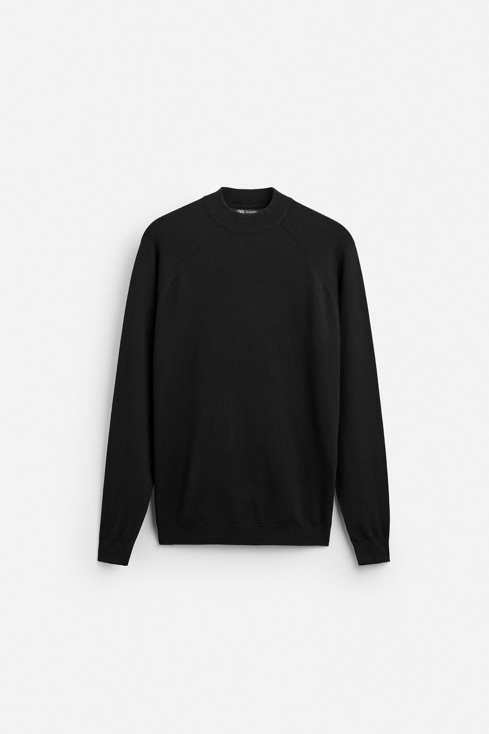 BASIC MOCK NECK SWEATER Product Image
