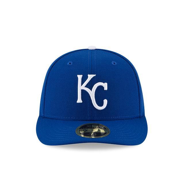 Kansas City Royals Authentic Collection Low Profile 59FIFTY Fitted Hat Male Product Image