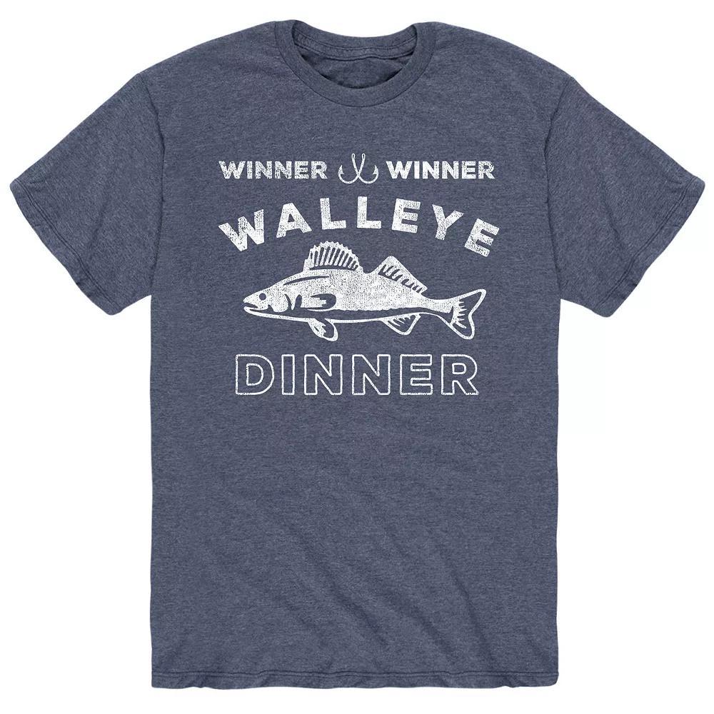 Men's Winner Winner Walleye Dinner Tee,  Product Image