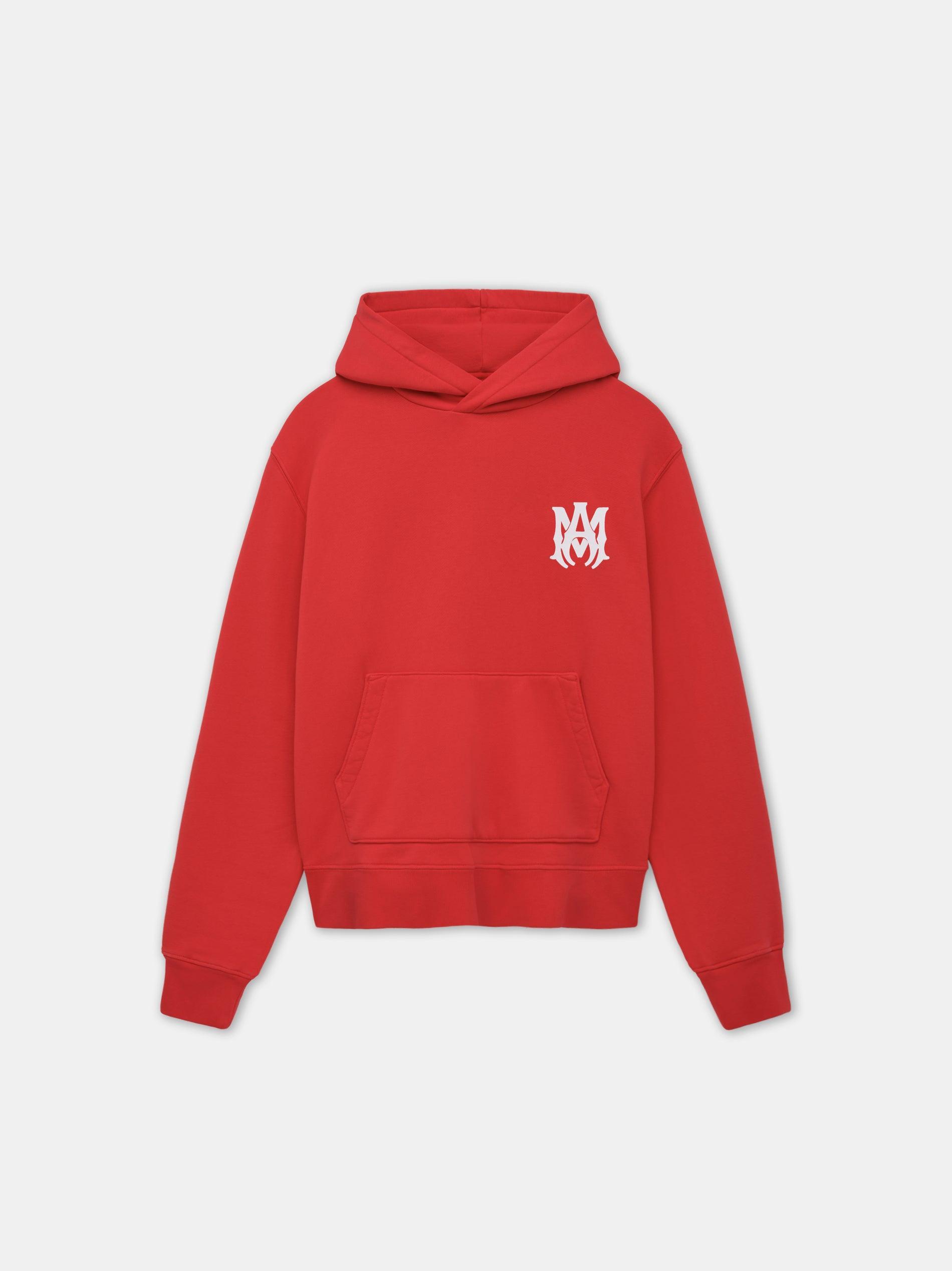 MA CORE LOGO HOODIE - Red Male Product Image