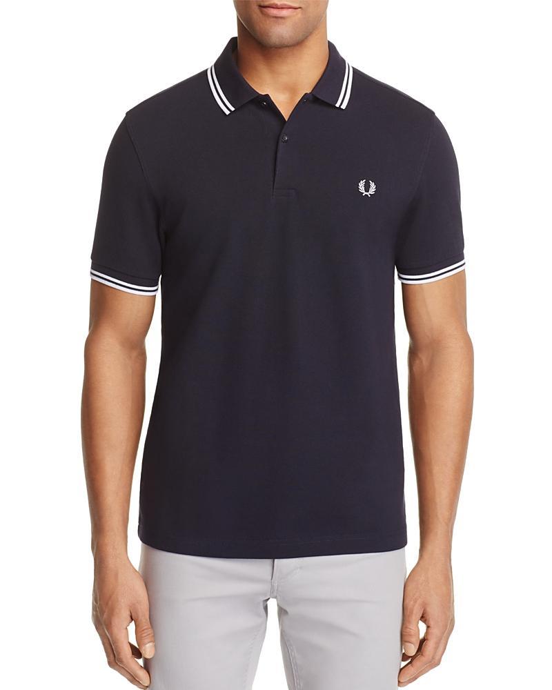 Fred Perry Twin Tipped Slim Fit Polo Product Image