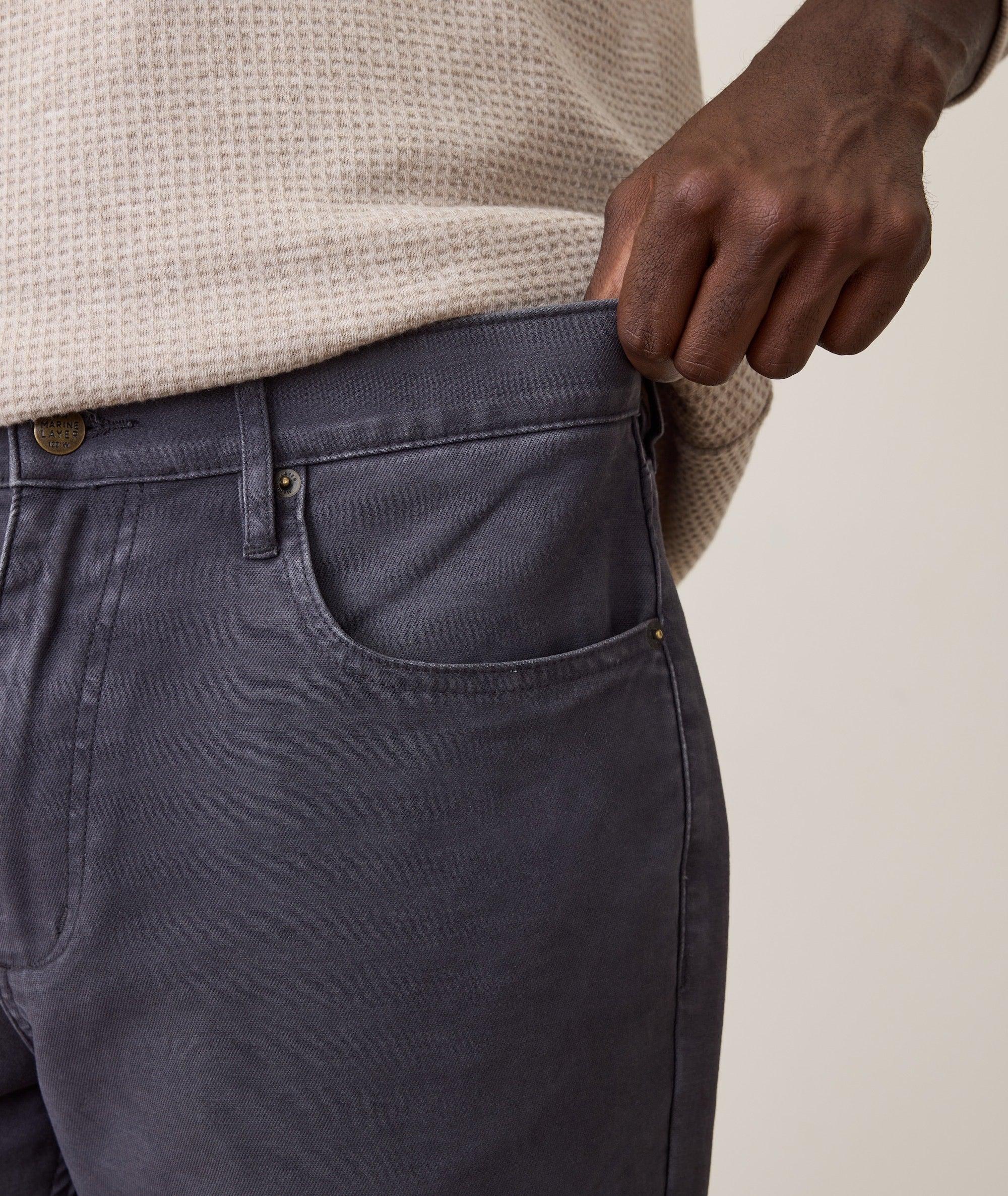Flex Terry Slim Straight Pant Product Image