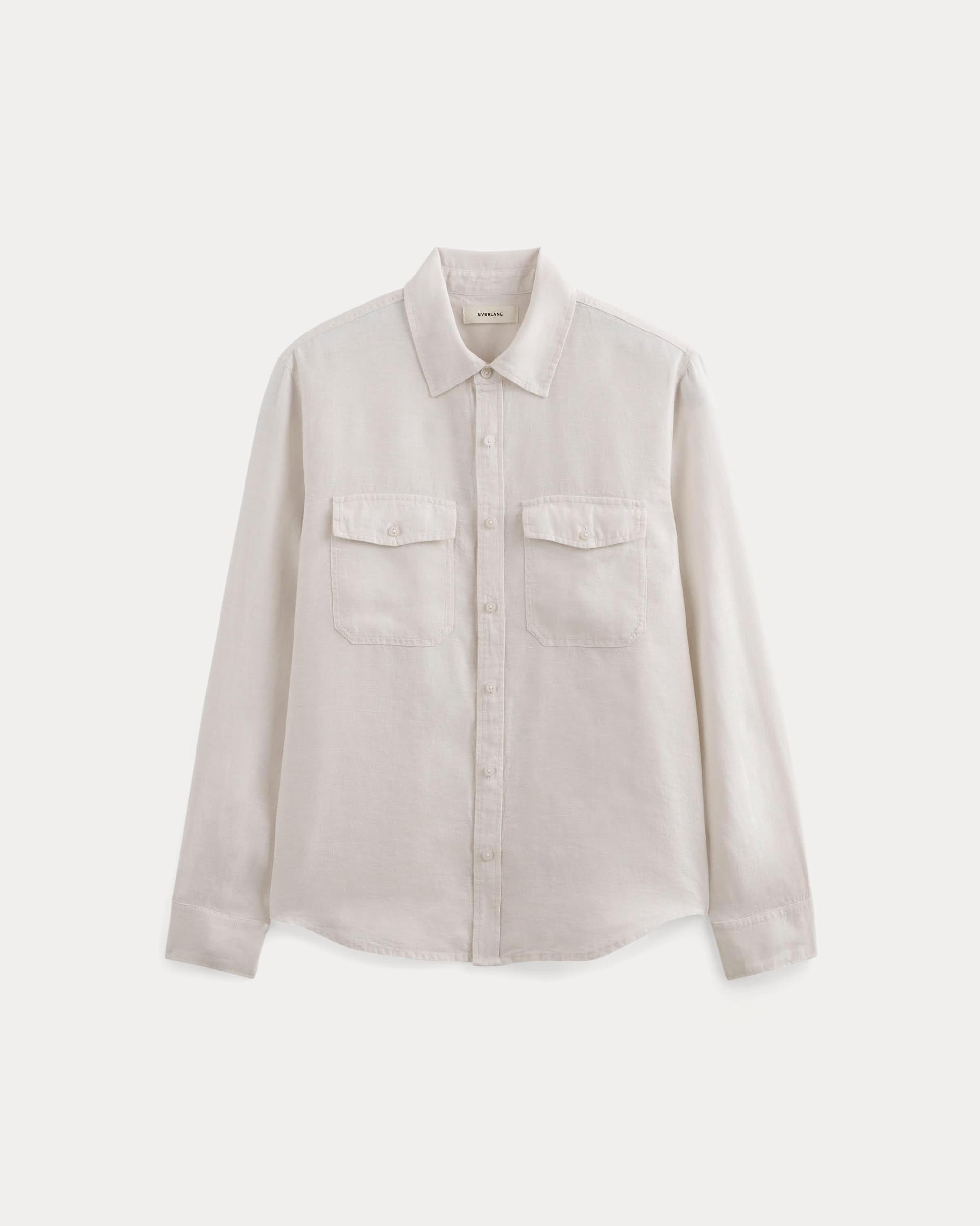 Mens Linen Utility Shirt by Everlane Product Image