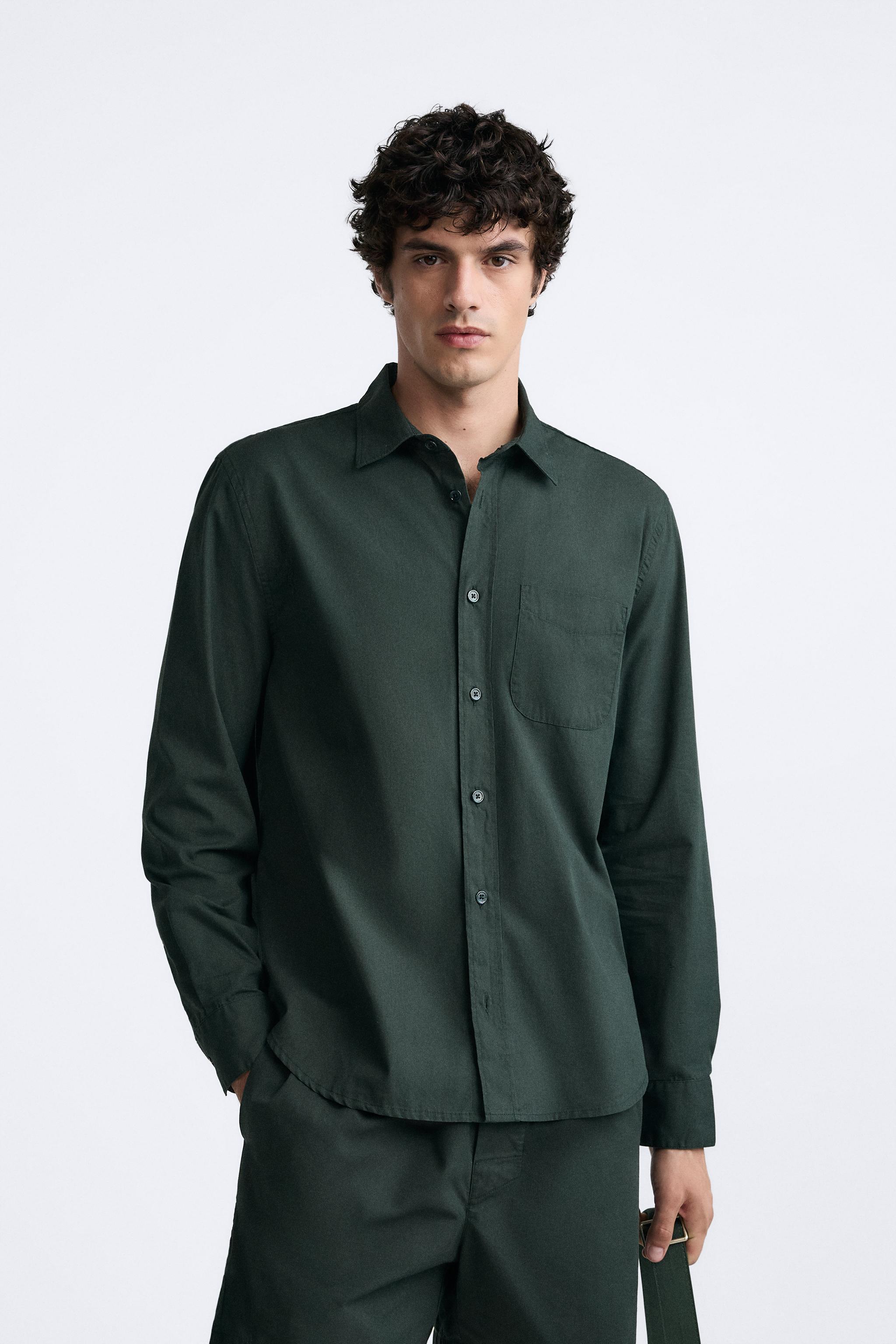 WASHED POPLIN SHIRT Product Image