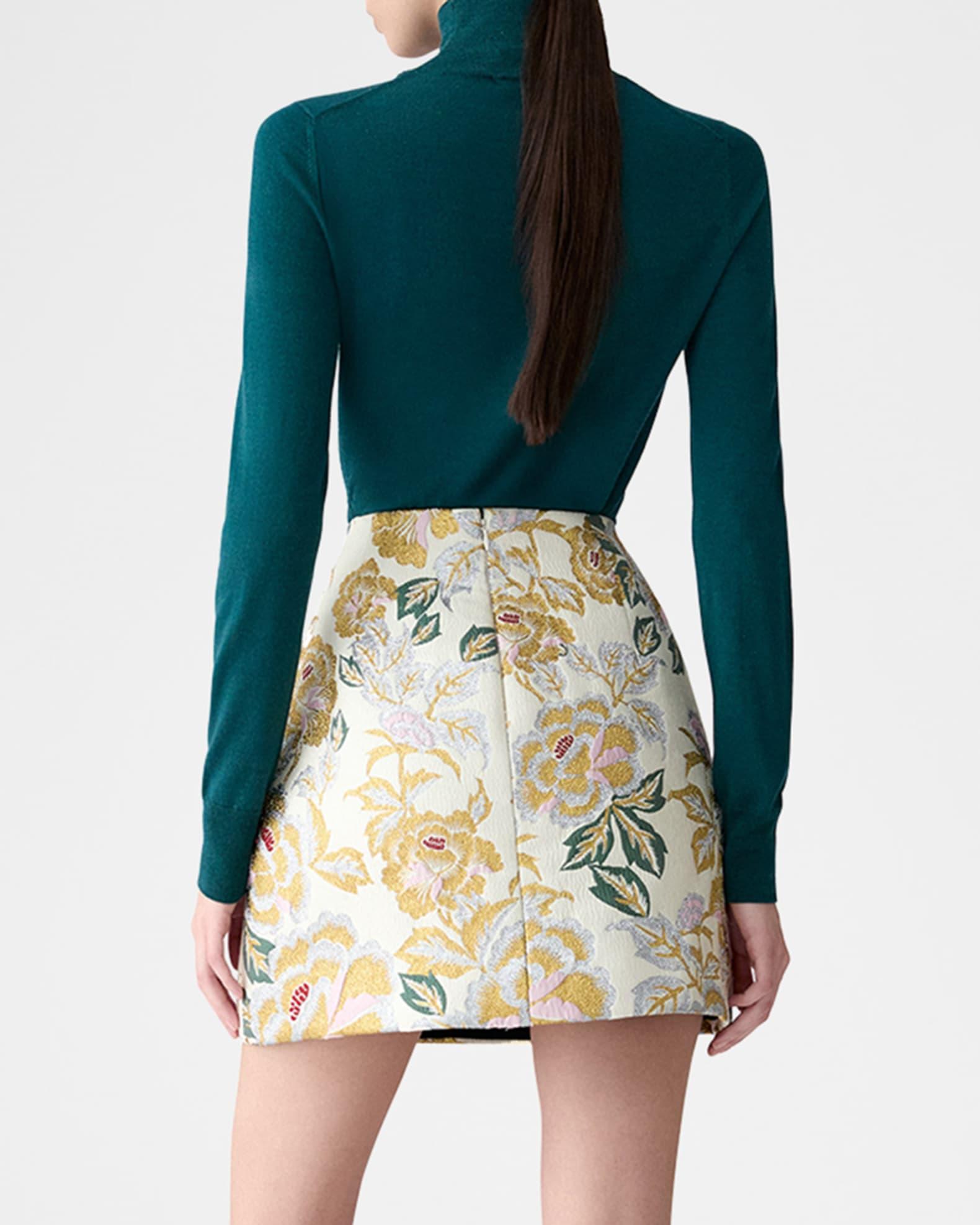 Turtleneck Wool-Silk Sweater Product Image