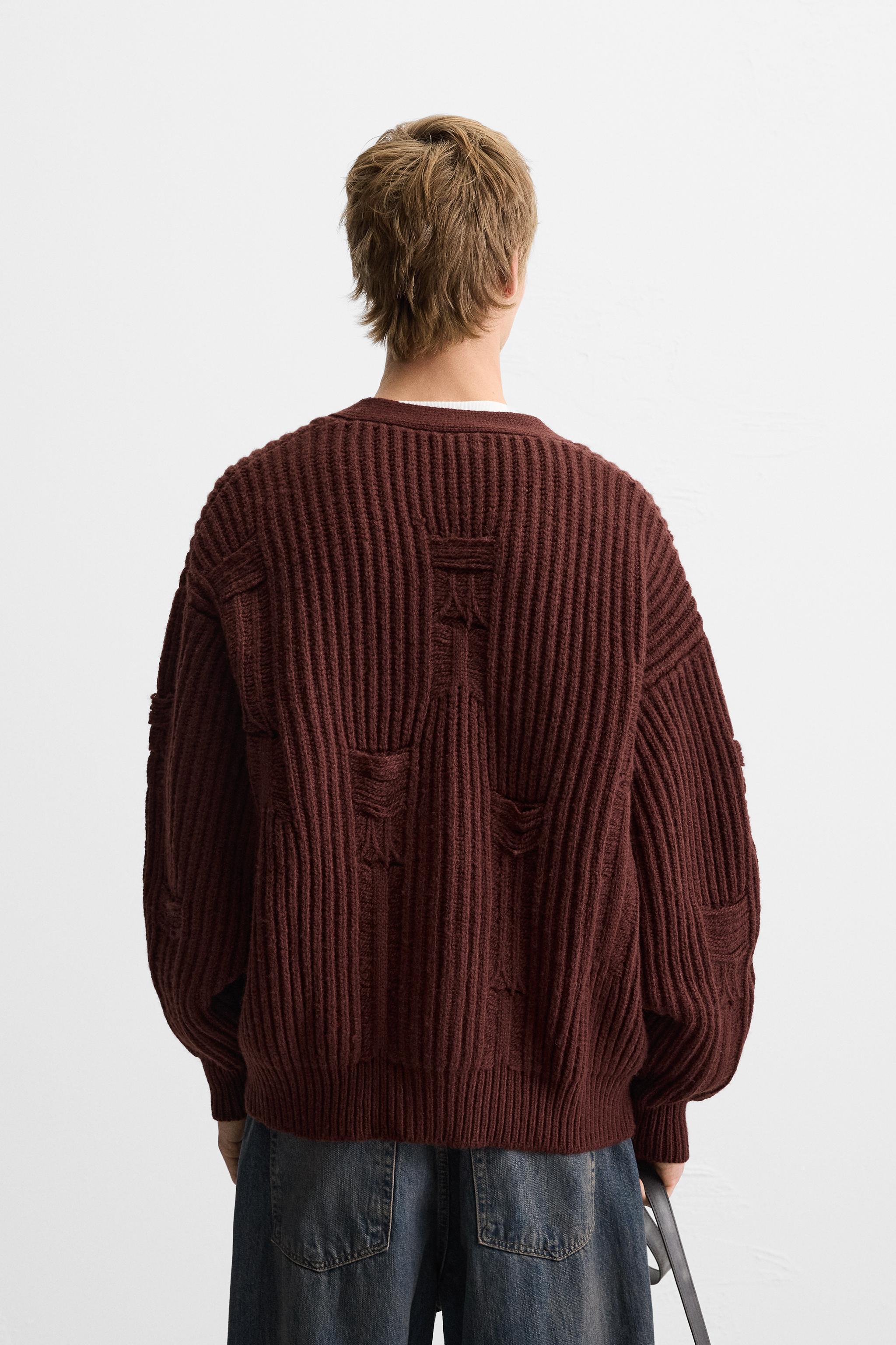 TEXTURED CARDIGAN Product Image