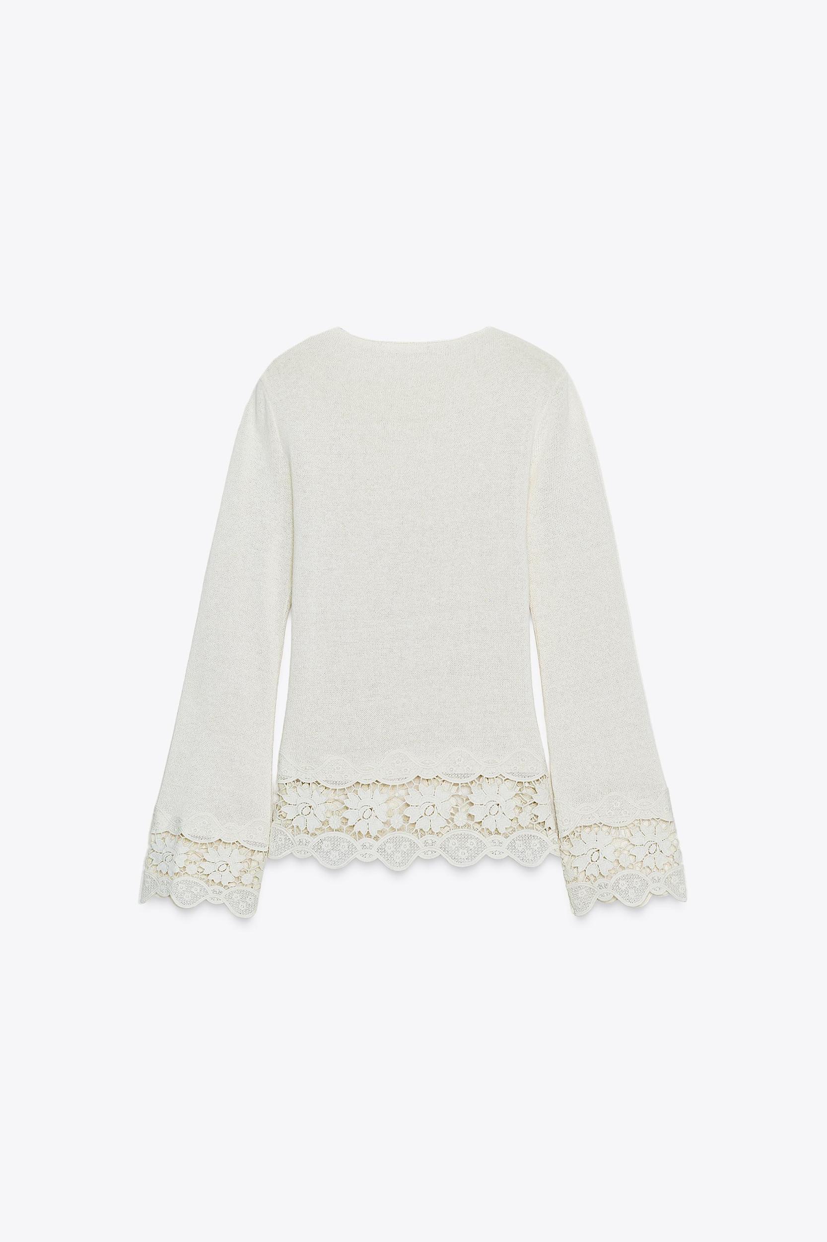 GUIPURE COMBINATION PANTS Product Image