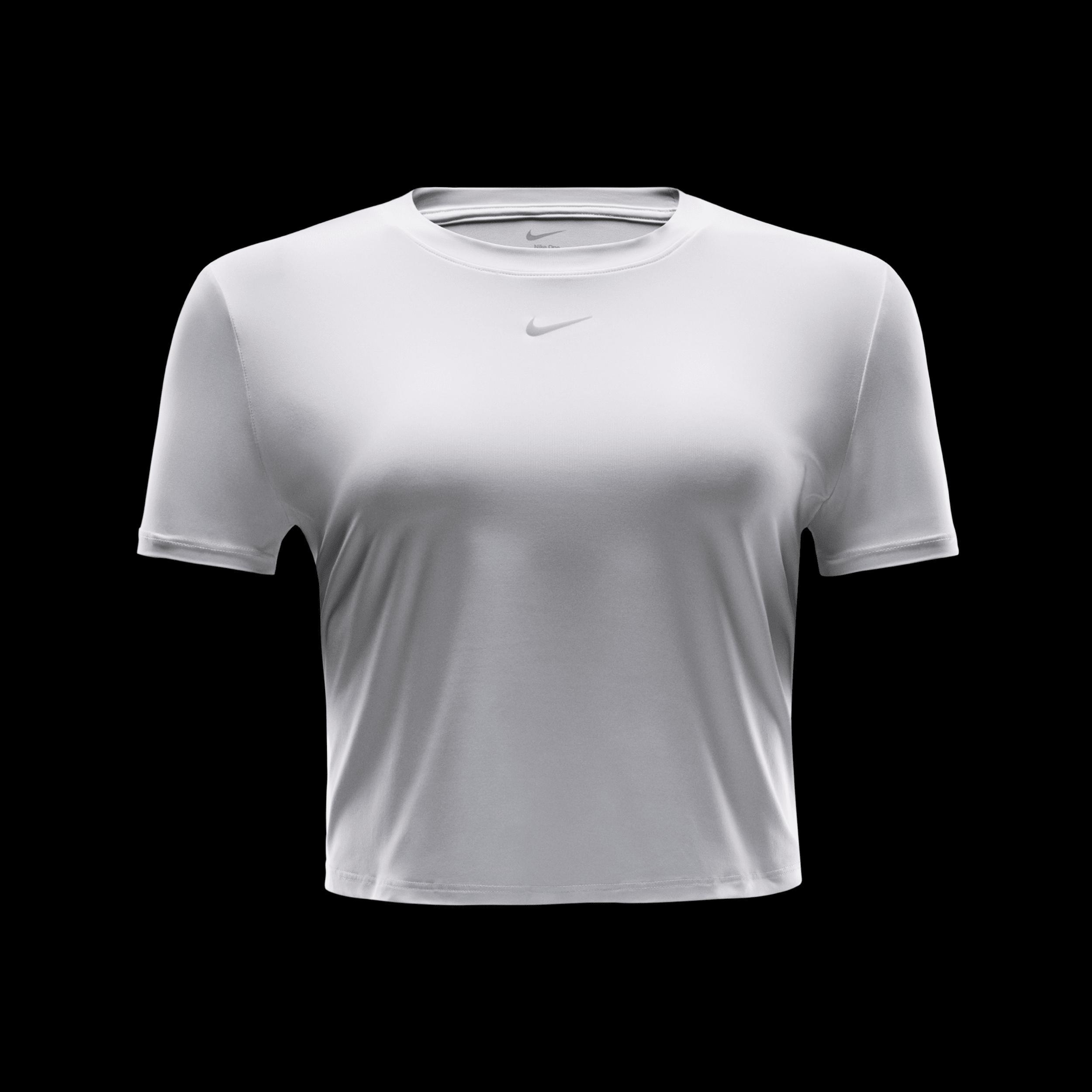 Nike One Classic Women's Dri-FIT Short-Sleeve Cropped Top Product Image