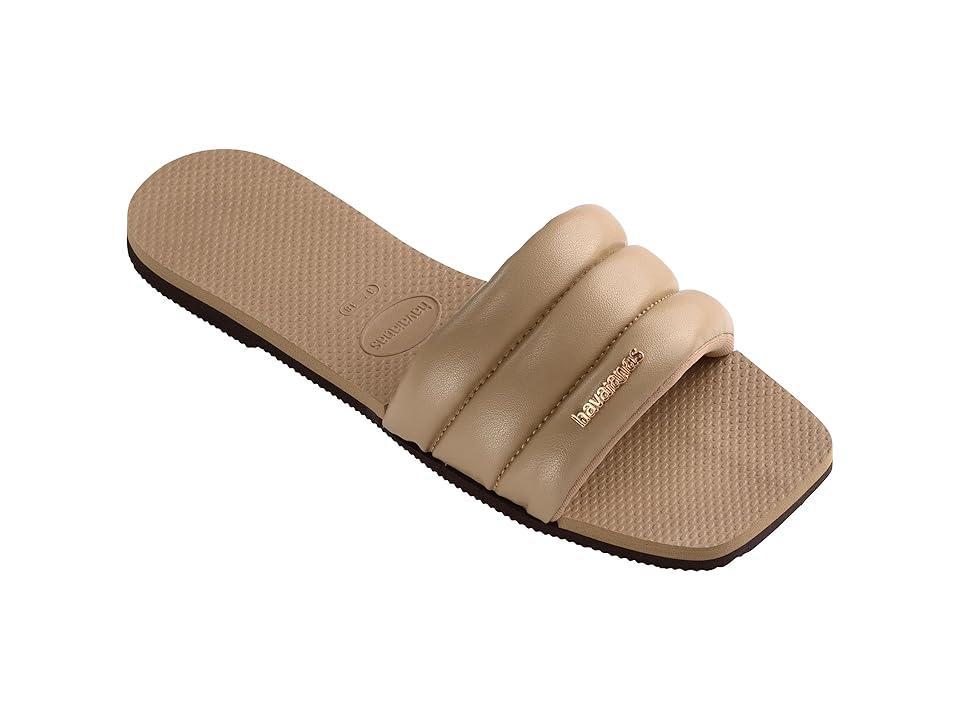 havaianas Womens You Milan Slip On Quilted Slide Sandals Product Image