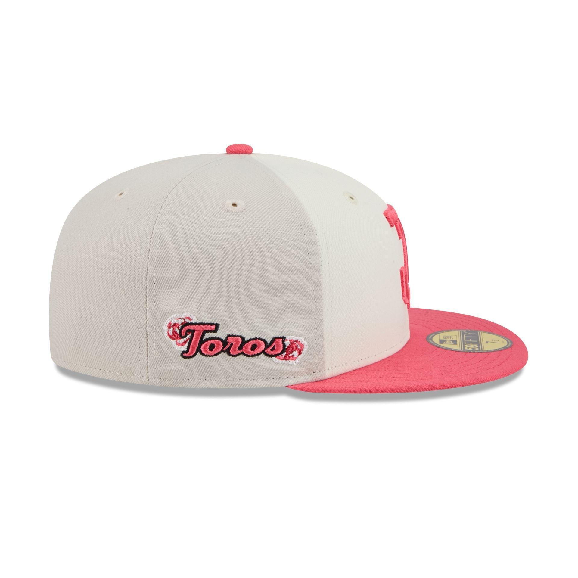 Toros de Tijuana Two-Tone Coral 59FIFTY Fitted Hat Male Product Image