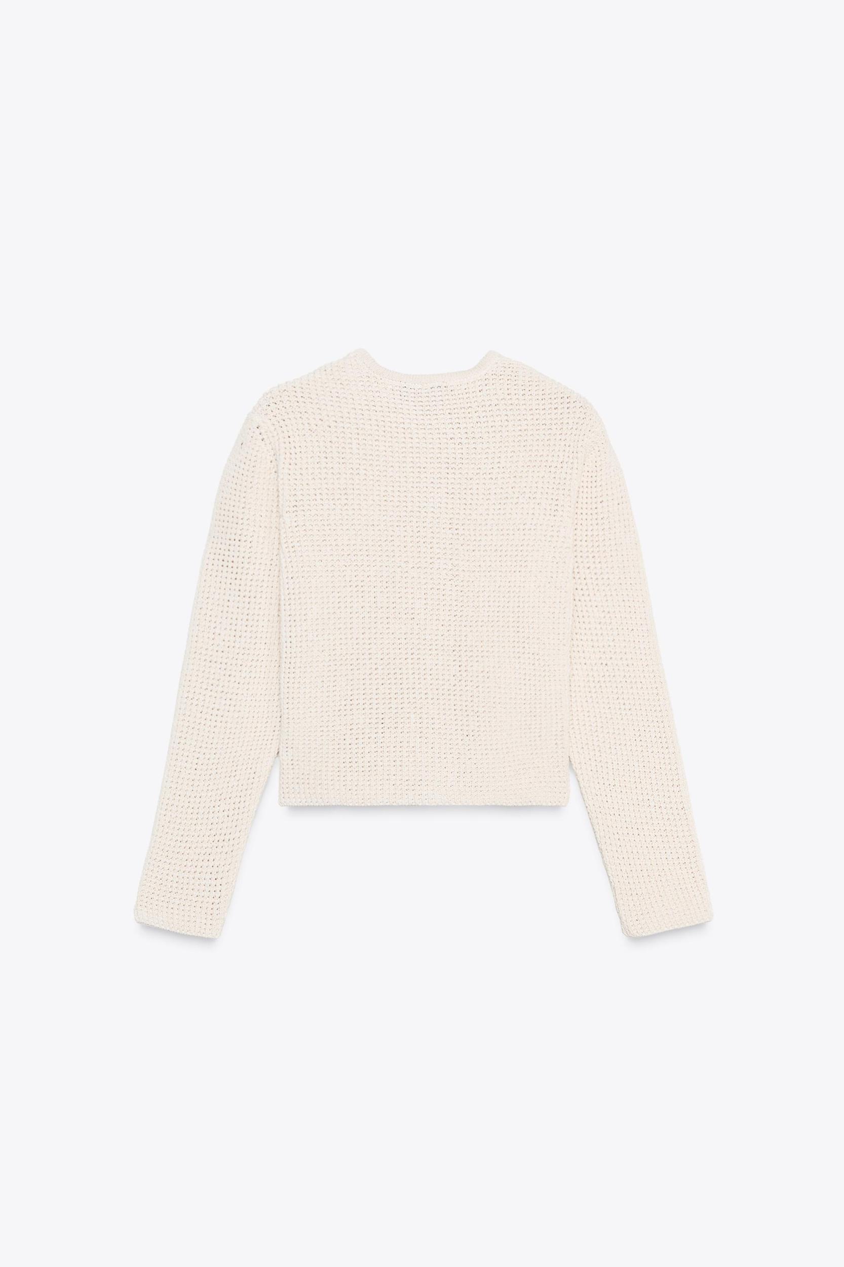 GOLDEN BUTTON KNIT CARDIGAN Product Image