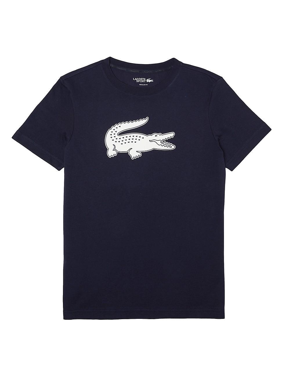 Lacoste Mens Ultra Dry Big Croc Logo Sport T-Shirt Product Image