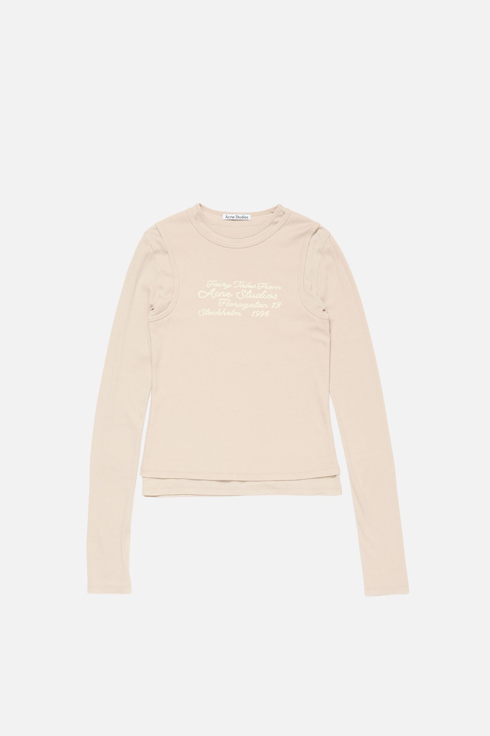 Layered long-sleeve t-shirt Product Image