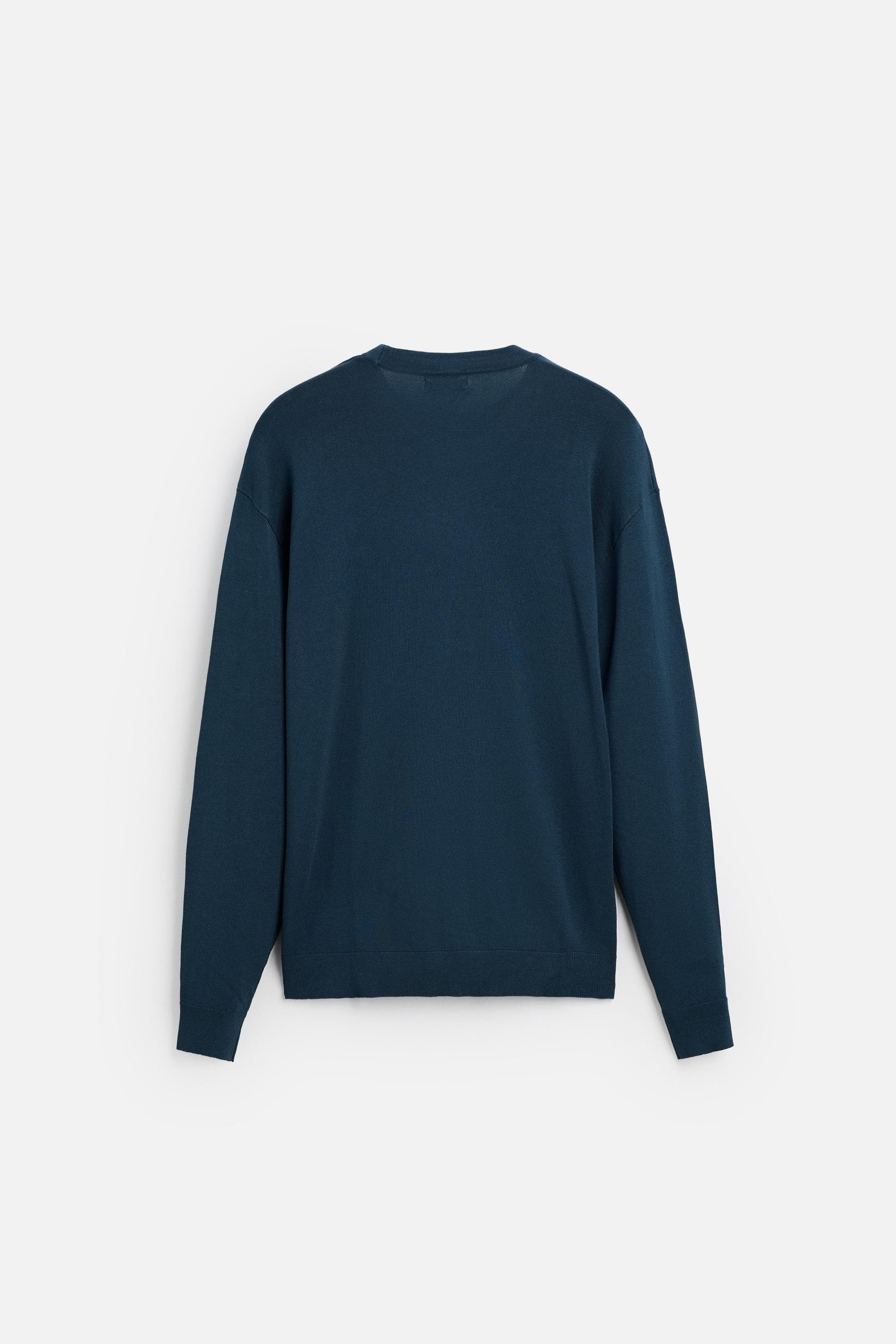 BASIC VISCOSE BLEND SWEATER Product Image