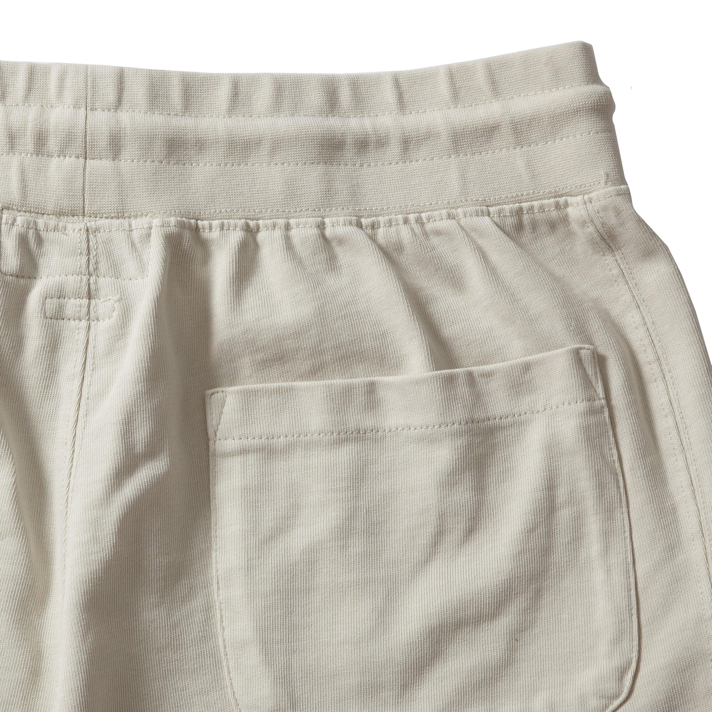 Elevated Jersey Draw Cord Shorts 8" - Light Pebble Product Image