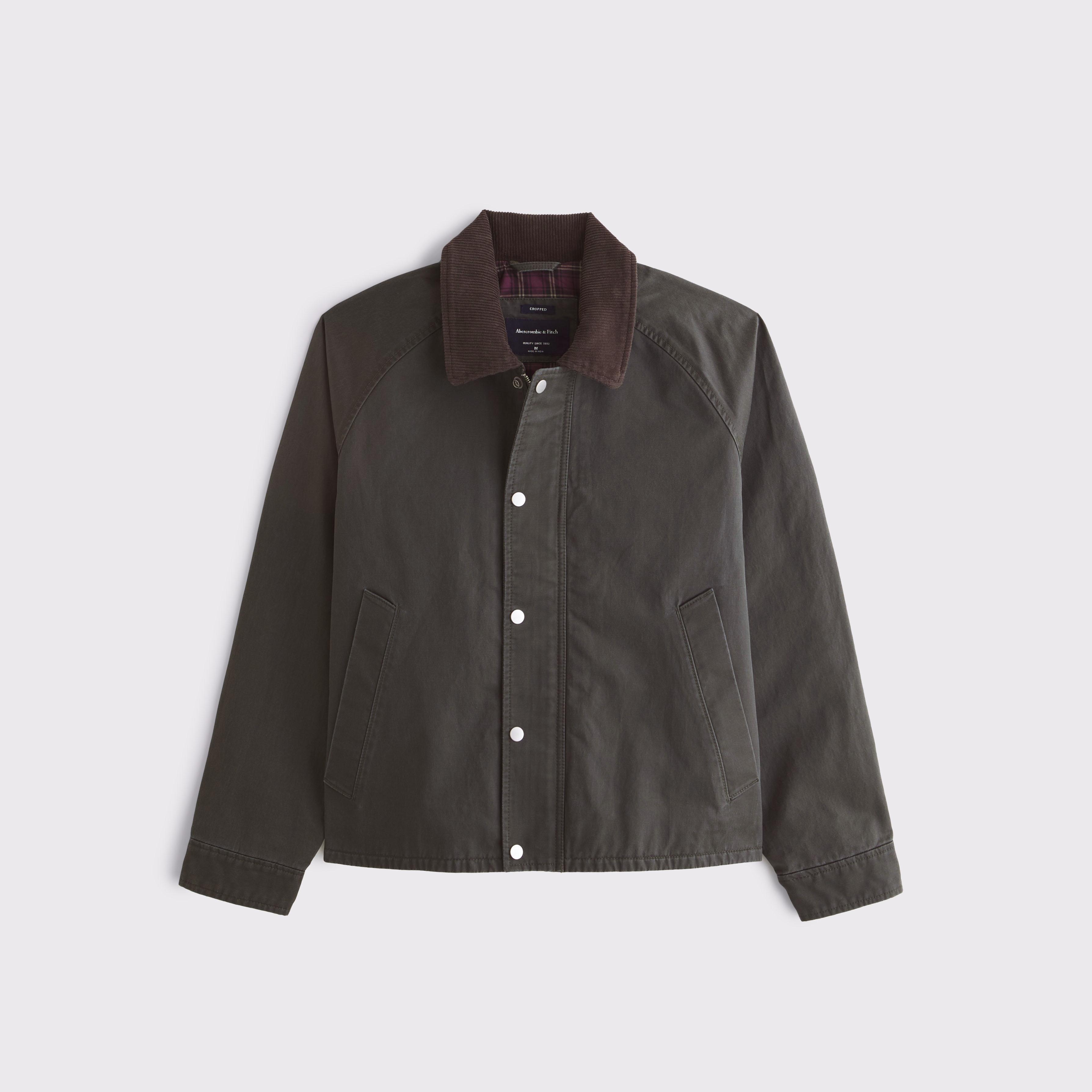 Lightweight Cropped Barn Jacket Product Image