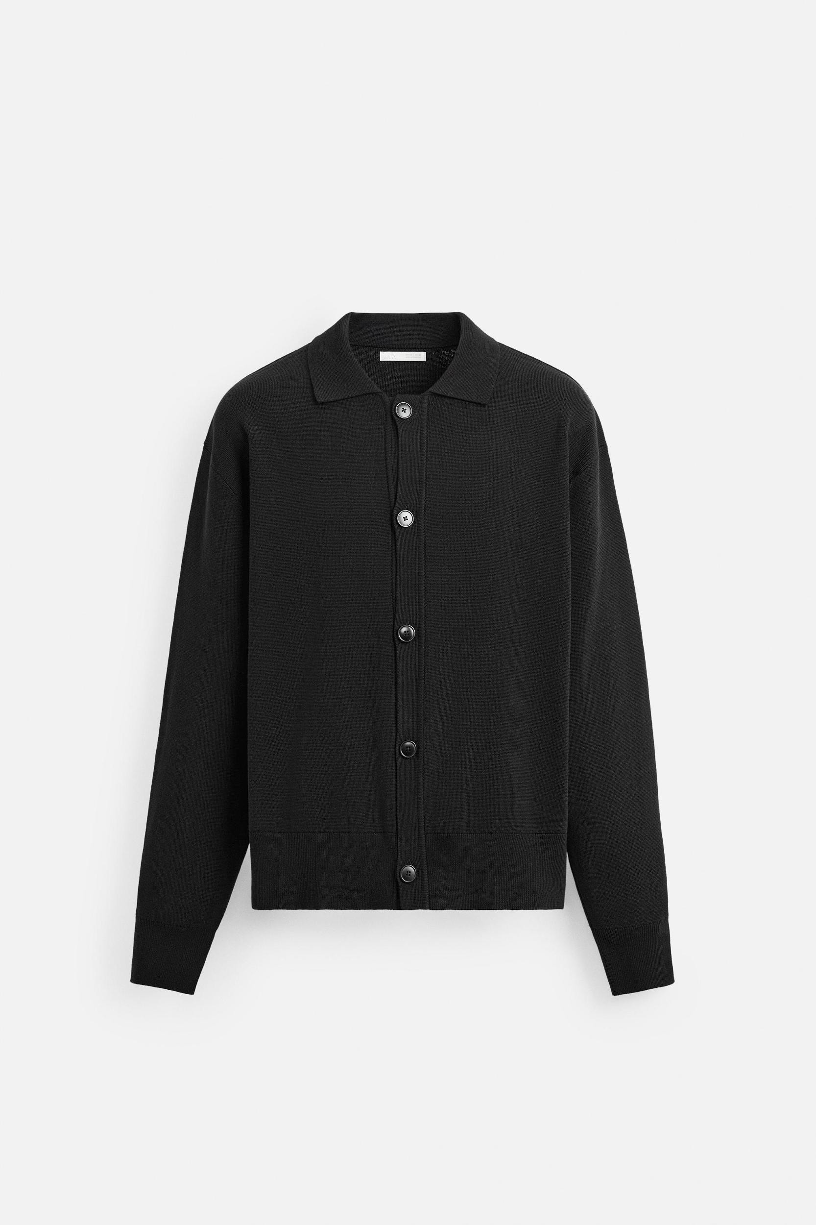 RELAXED FIT KNIT SHIRT Product Image