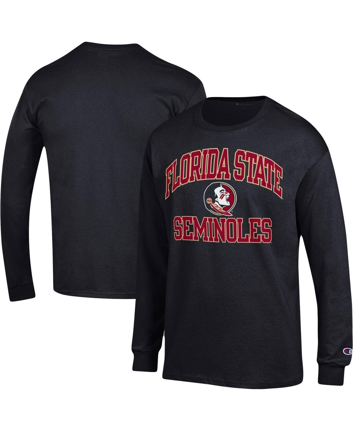 Mens Champion Florida State Seminoles High Motor Long Sleeve T-Shirt Product Image