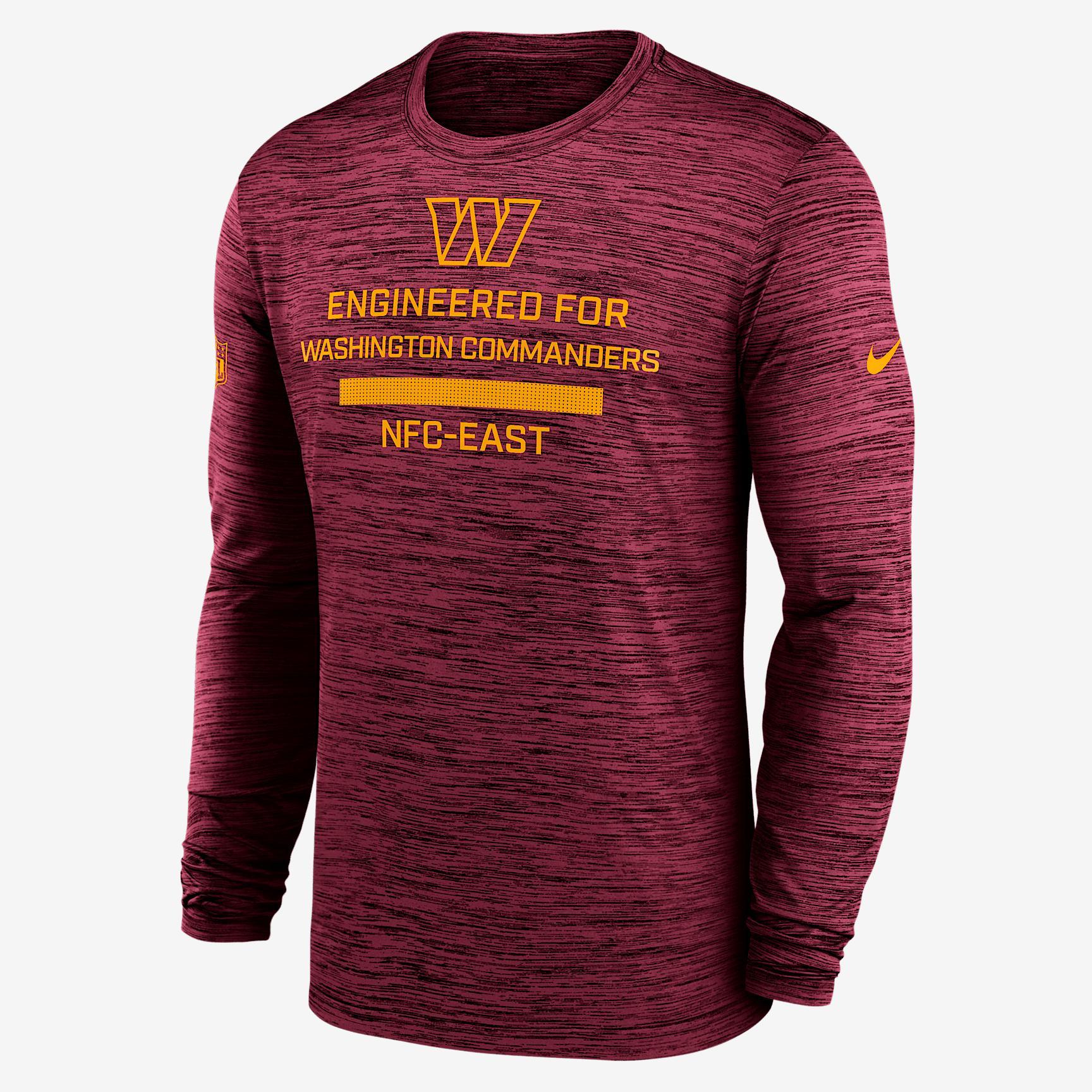 Georgia Sideline Velocity Nike Mens Dri-FIT College Long-Sleeve T-Shirt | 02EQ65NNGB-UJZ Product Image