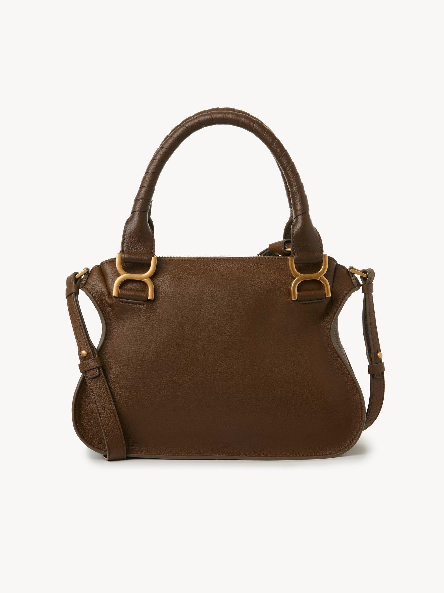 Small Marcie bag in grained leather Product Image