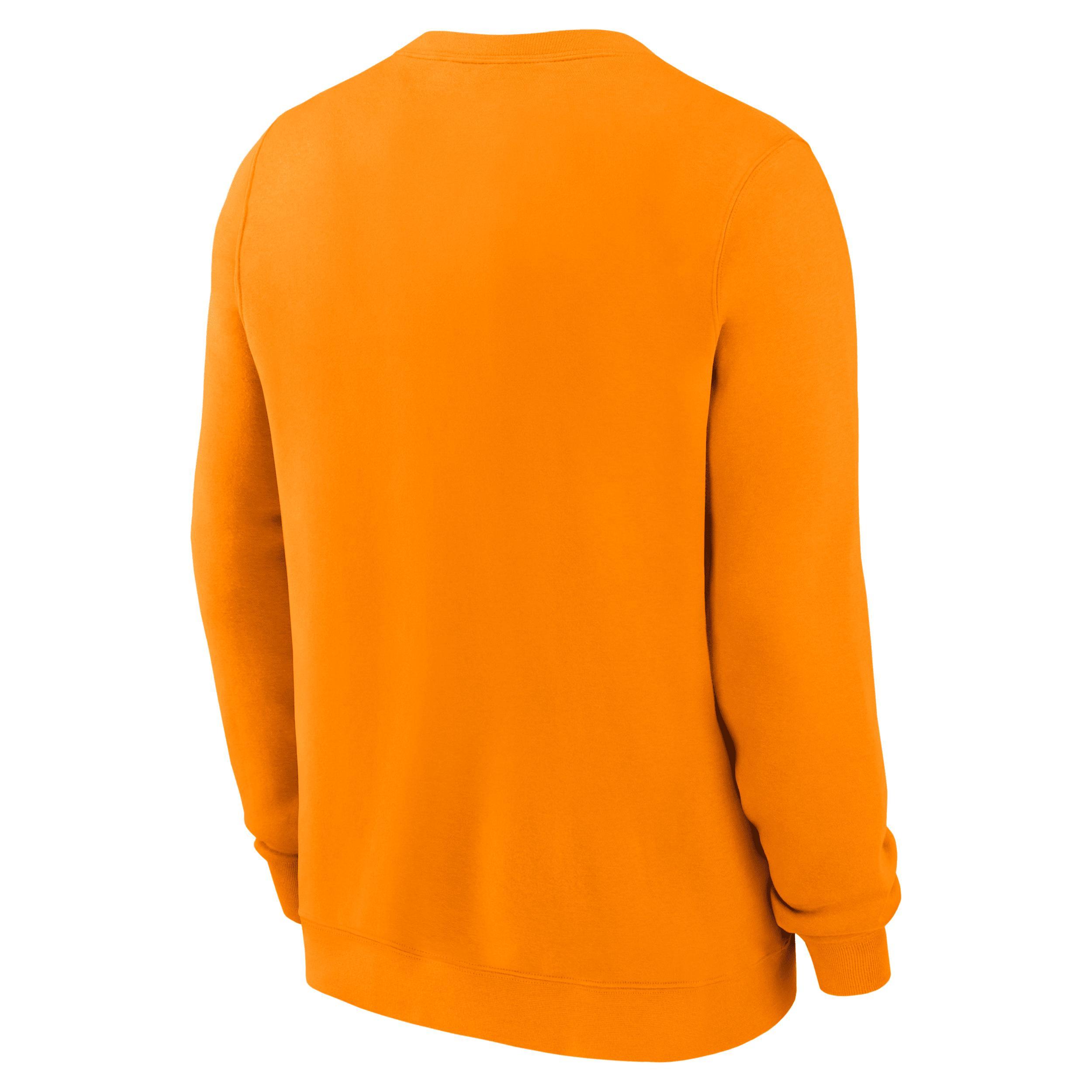 Men's Nike Orange New York Mets Pullover Sweatshirt,  Product Image