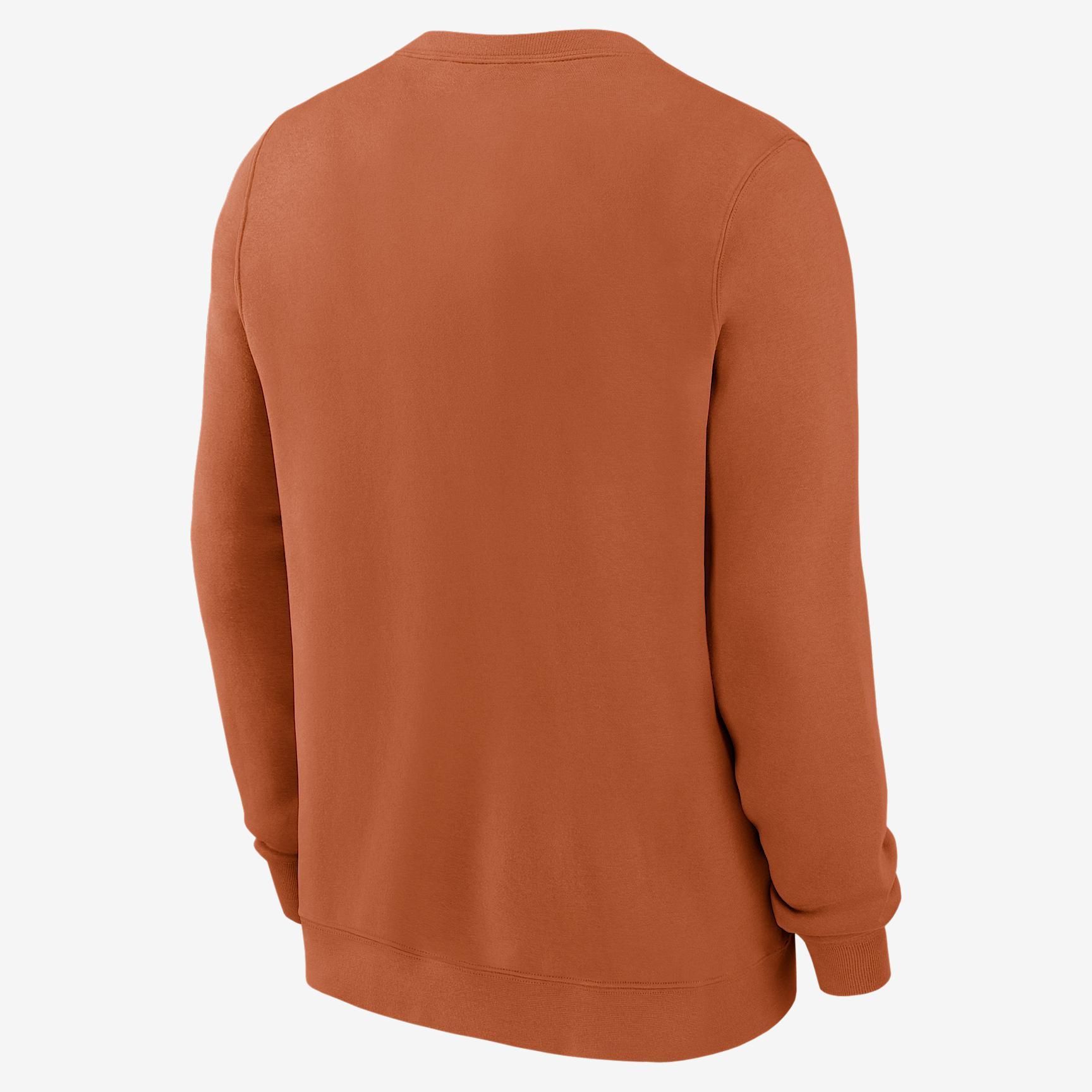 Texas Arch Nike Mens College Pullover Crew | NKPU81FTXE-Y48 Product Image