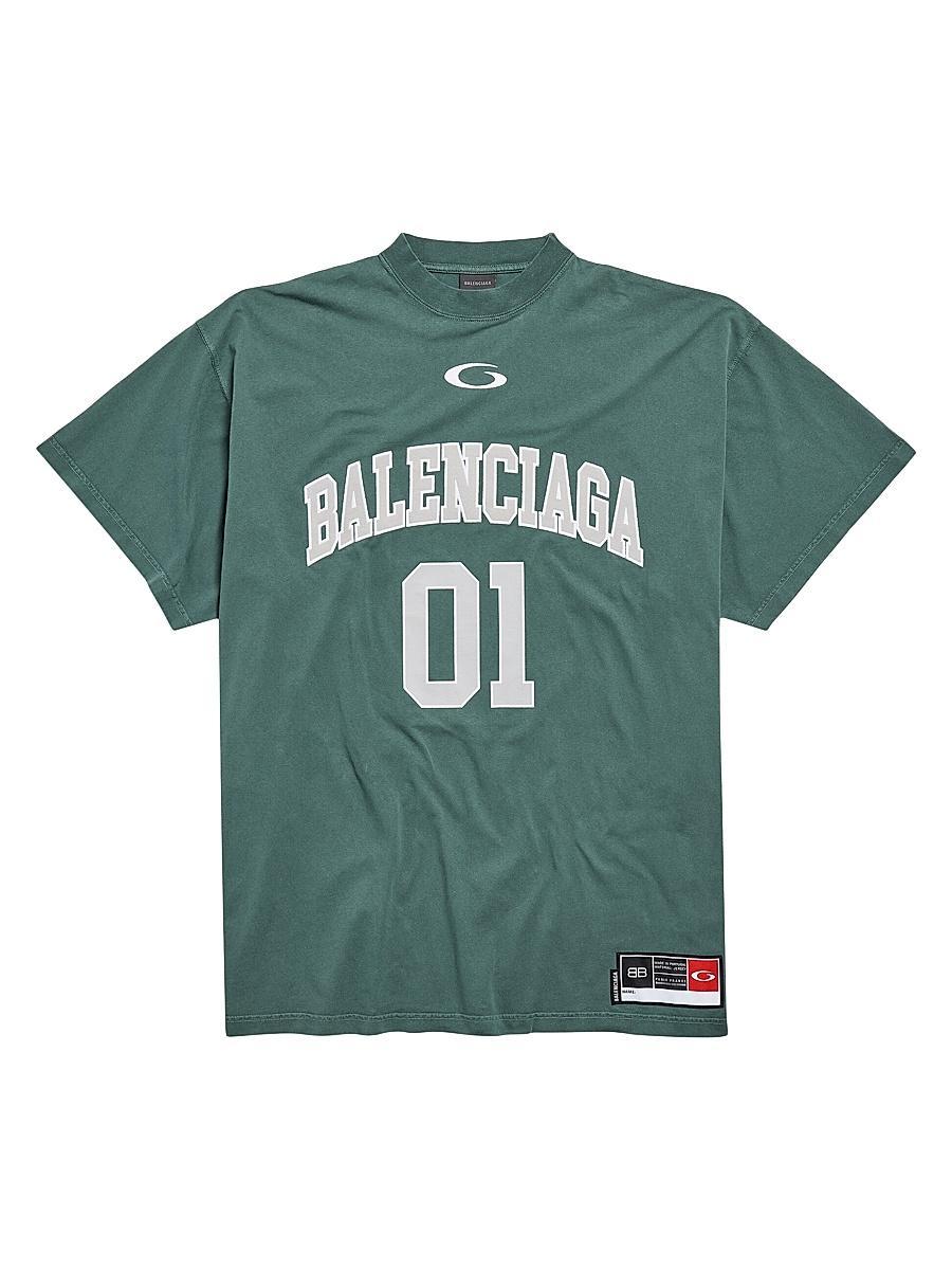 Mens Basketball Oversized T-Shirt Product Image