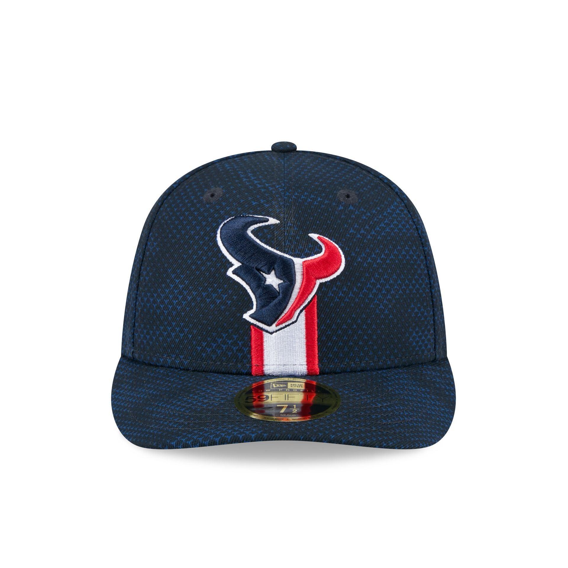 Houston Texans 2024 Sideline Low Profile 59FIFTY Fitted Hat Male Product Image