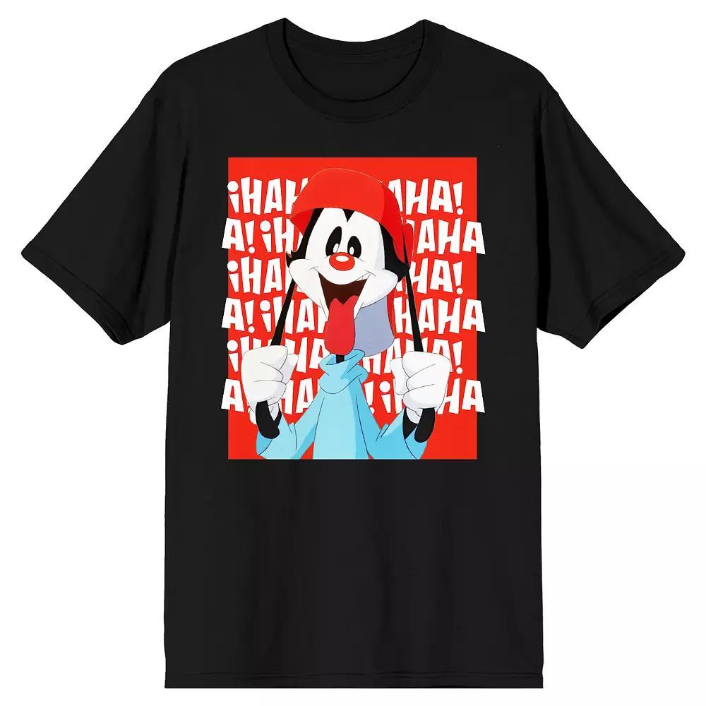 Men's Animaniacs Cartoon Yakko Laugh Tee,  Product Image