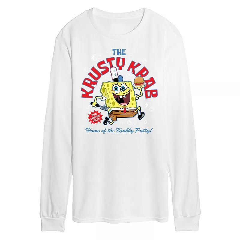 Men's Nickelodeon SpongeBob Squarepants Krusty Krab Long Sleeve,  Product Image