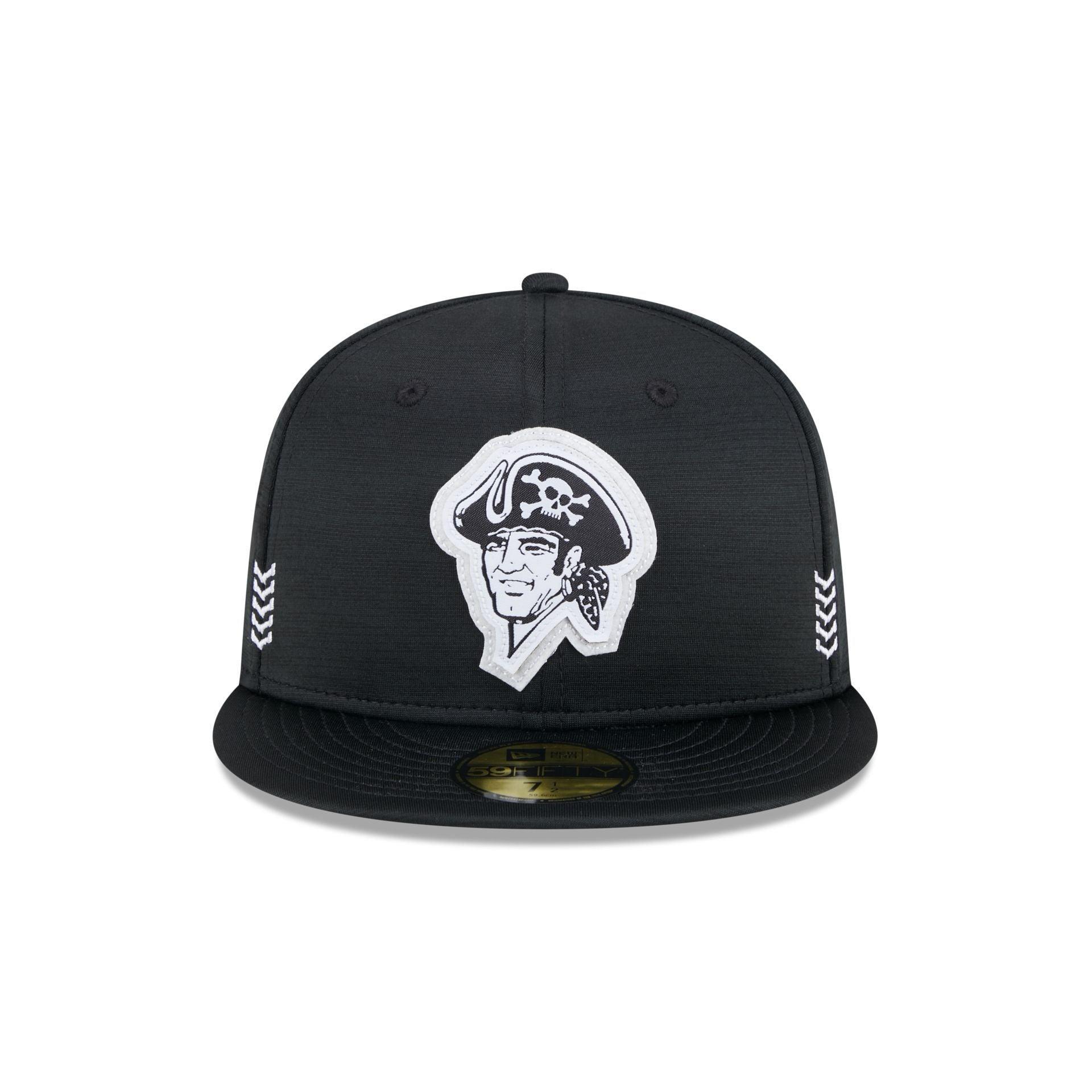 Pittsburgh Pirates 2024 Clubhouse Black 59FIFTY Fitted Hat Male Product Image