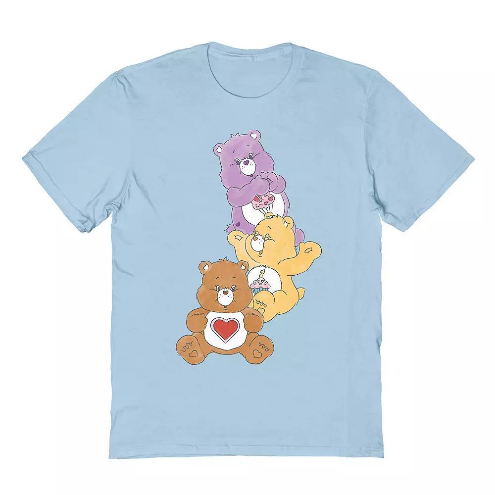 Men's Care Bear T-Shirt, Size: XXL, Light Blue Product Image