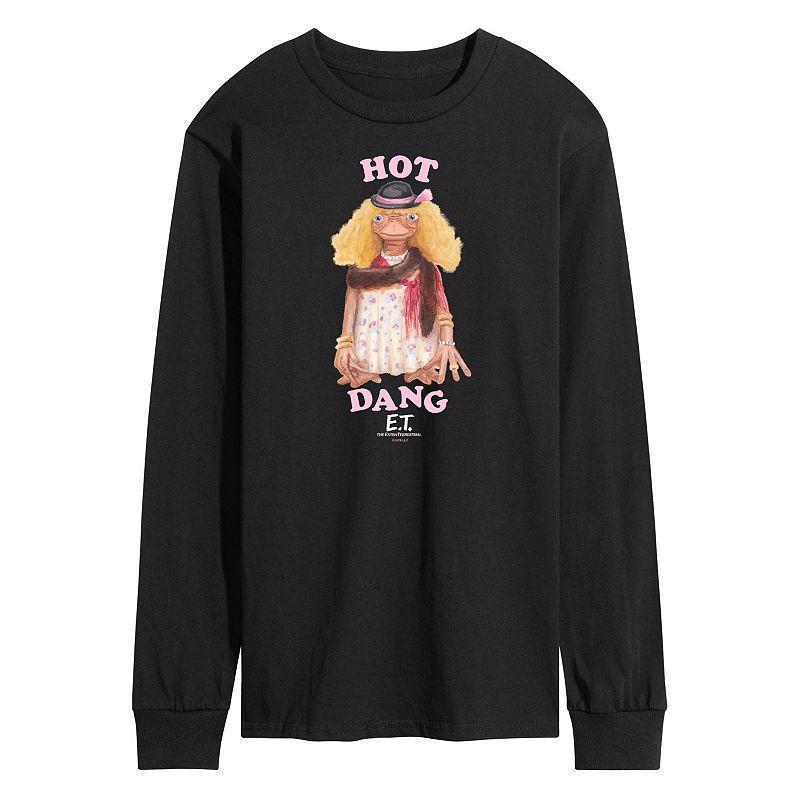 Men's ET Hot Dang Long Sleeve Tee, Size: Large, Black Product Image