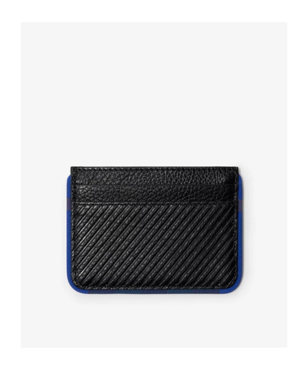 BURBERRY Heritage Ekd Card Case In Black Product Image