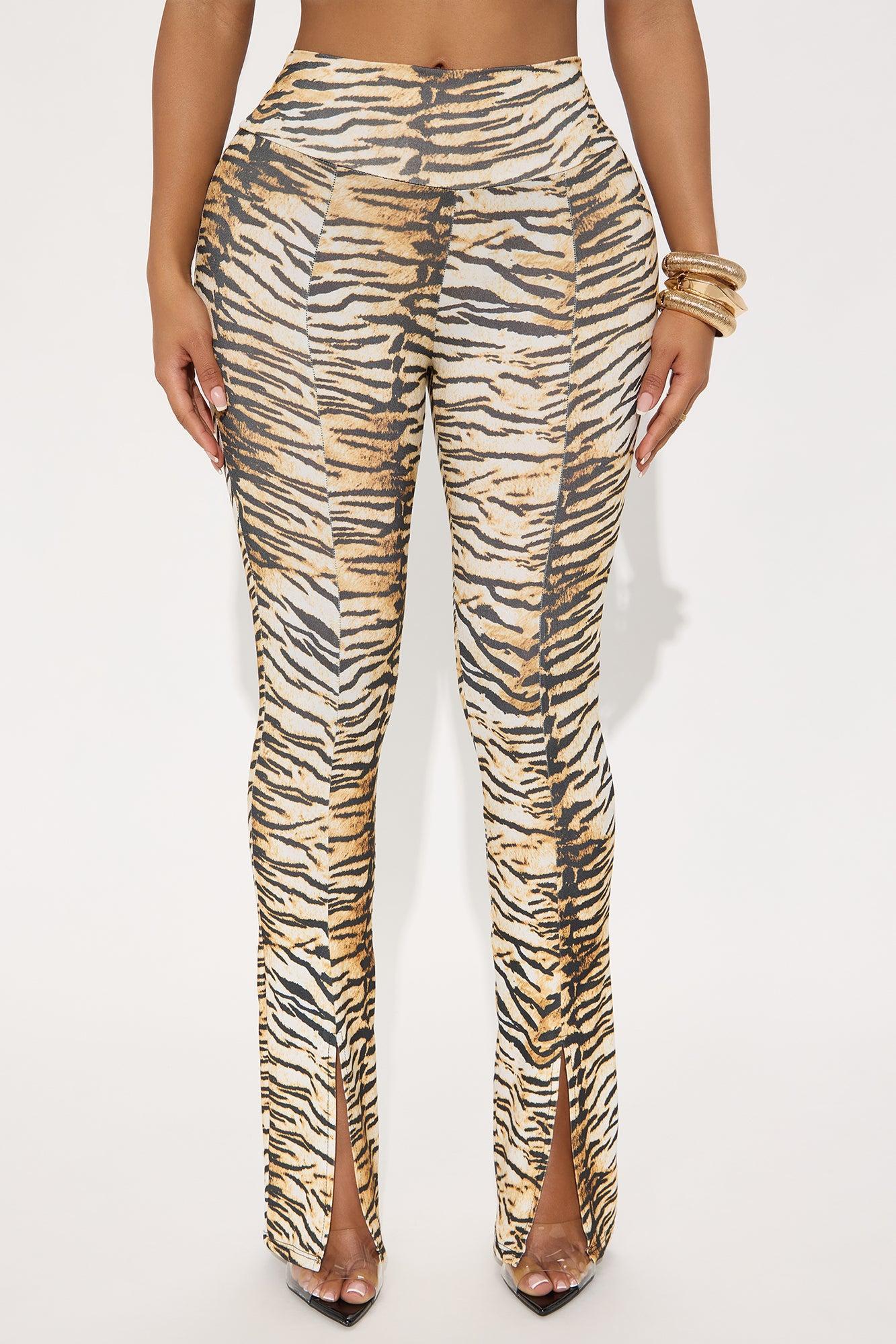 Wild Side Flare Pant - Brown/combo Product Image