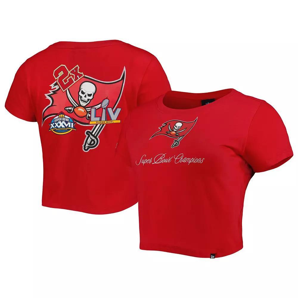 Womens New Era Tampa Bay Buccaneers Historic Champs T-Shirt Product Image