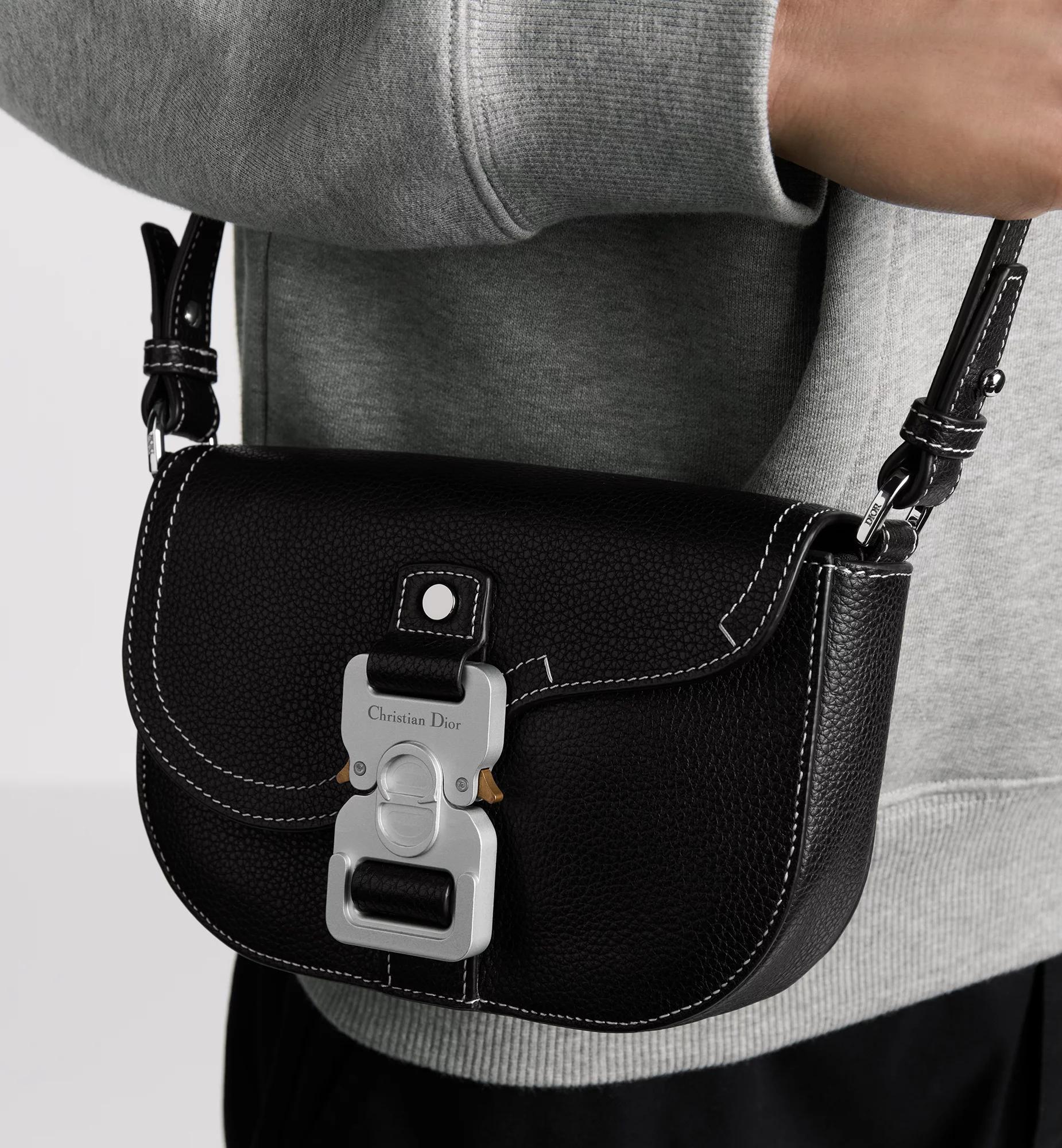 Mini Saddle Messenger Bag with Flap Product Image