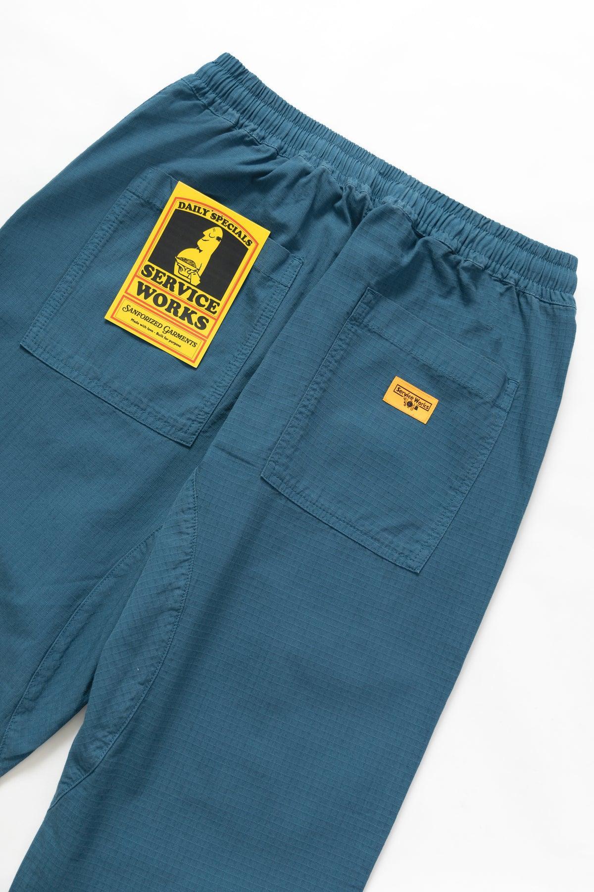 Ripstop Chef Pants - Washed Black Product Image