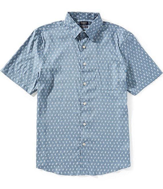 Faherty Stretch Movement Short Sleeve Woven Shirt Product Image