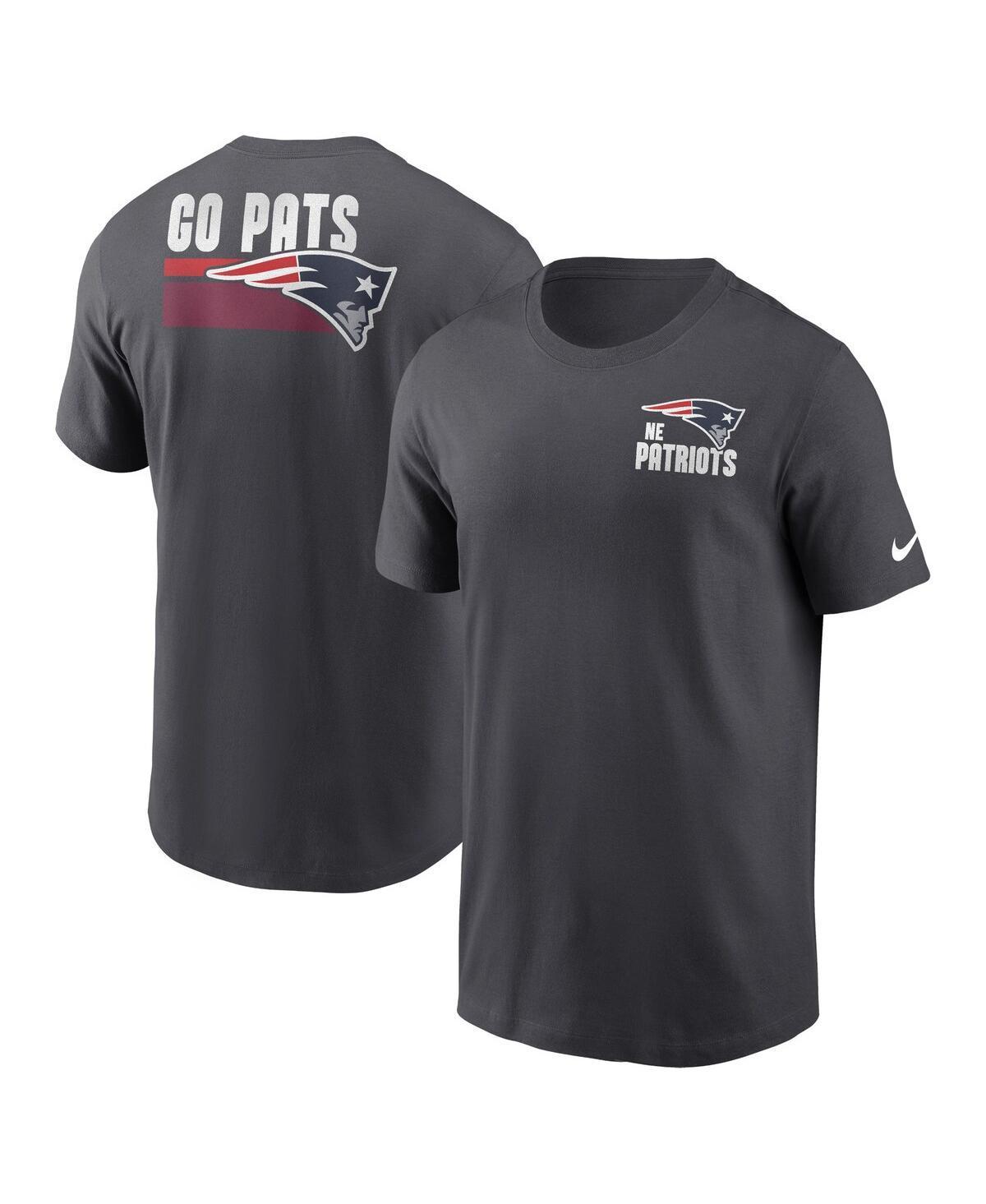 Men's Nike Navy New England Patriots Blitz Essential T-Shirt, Size: Medium, Blue Product Image