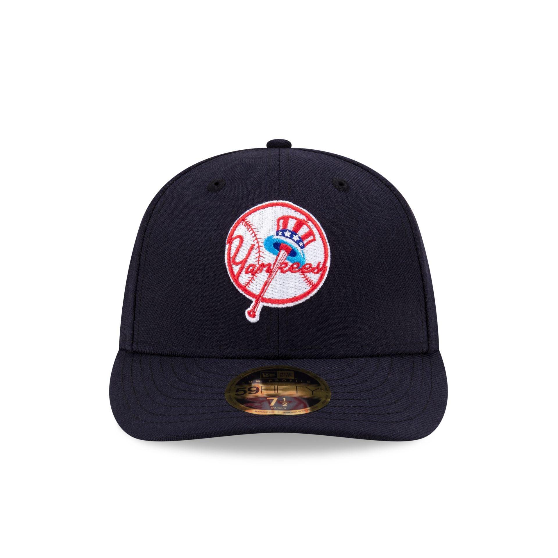 Just Caps Stadium Patch New York Yankees Low Profile 59FIFTY Fitted Hat Male Product Image