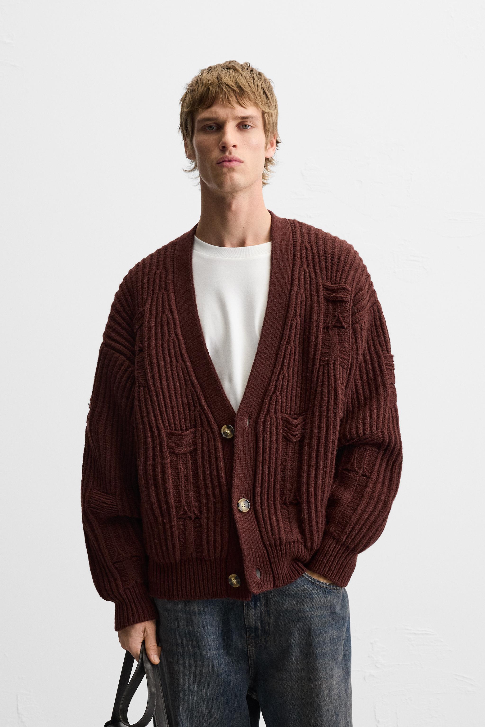 TEXTURED CARDIGAN Product Image