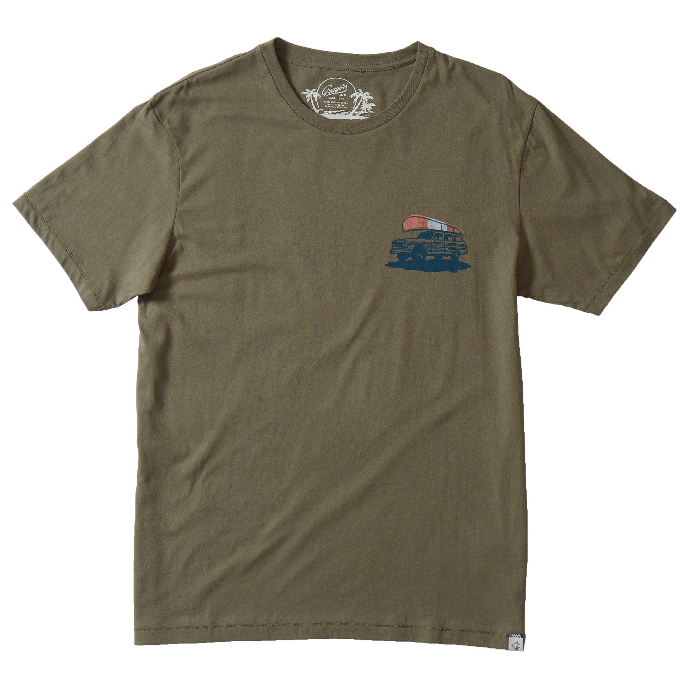 Canoe Graphic Tee - Mermaid Product Image