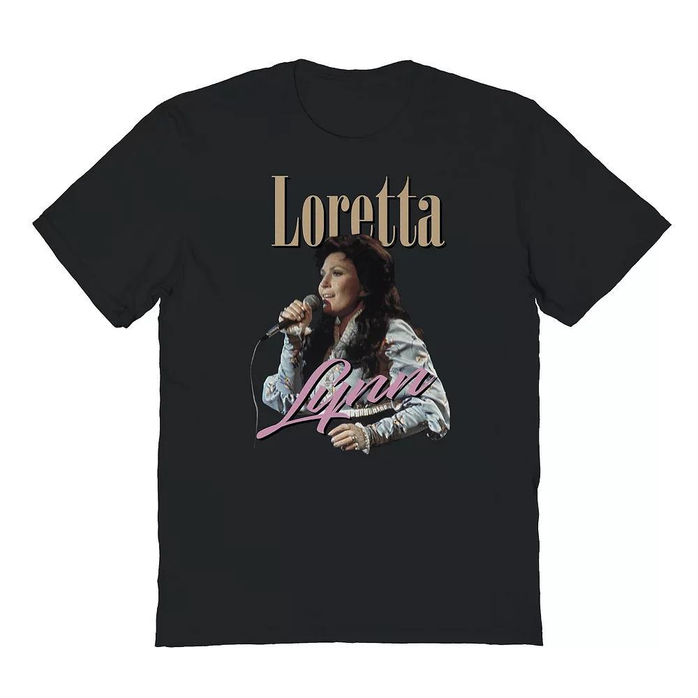 Men's Loretta Graphic Tee, Size: XXL, Black Product Image