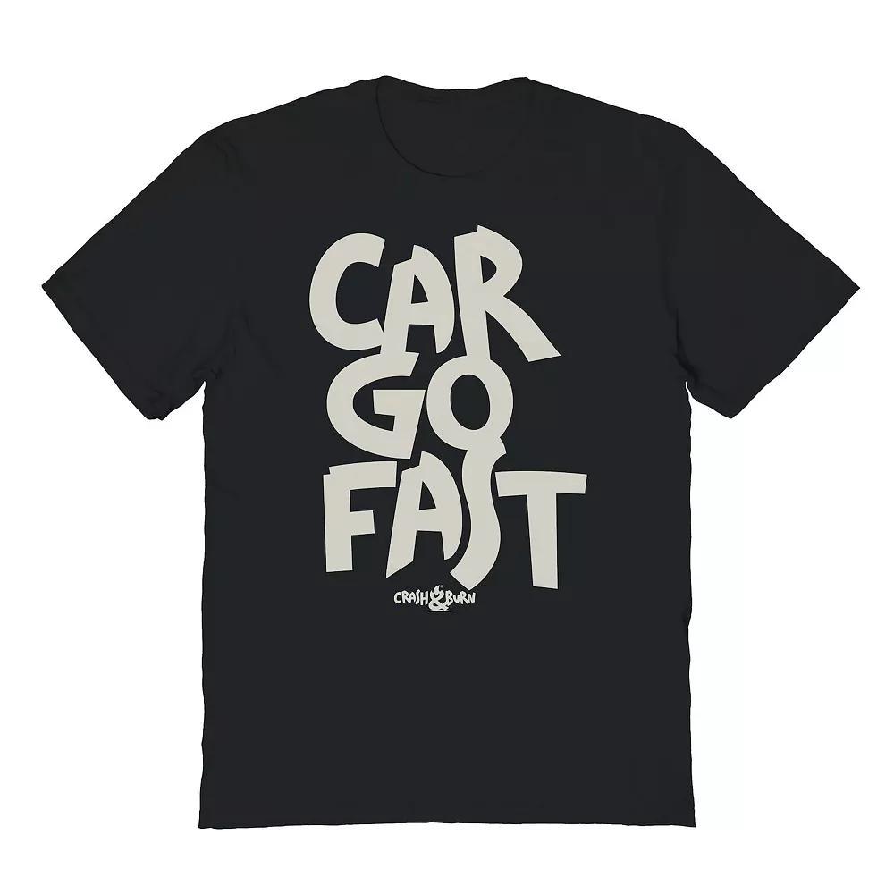 Men's COLAB89 by Threadless Car Go Fast OW Tee Graphic Tee, Size: Medium, Black Product Image