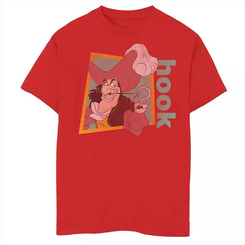 Disney's Peter Pan Boys 8-20 Retro Captain Hook Smirking Graphic Tee, Boy's,  Product Image